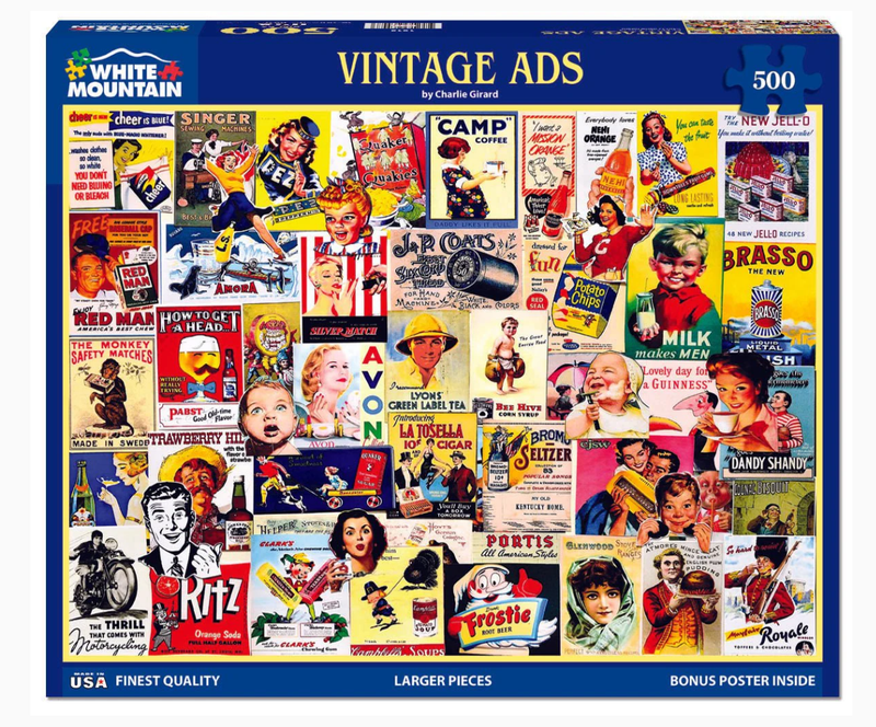 Vintage Ads Puzzle 500
