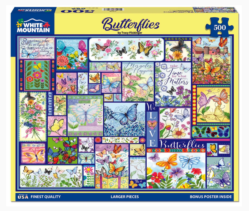 Butterflies Puzzle 500