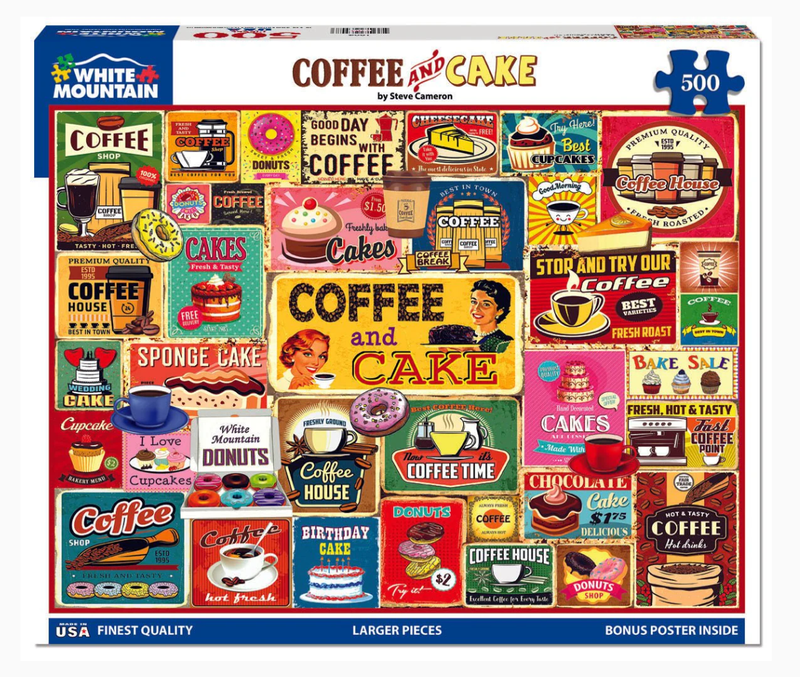Coffee & Cake Puzzle 500