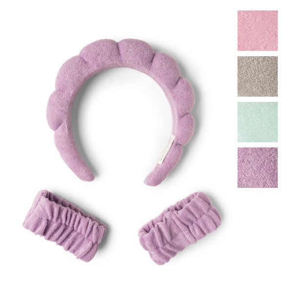 Lemon Lavender Headband Set