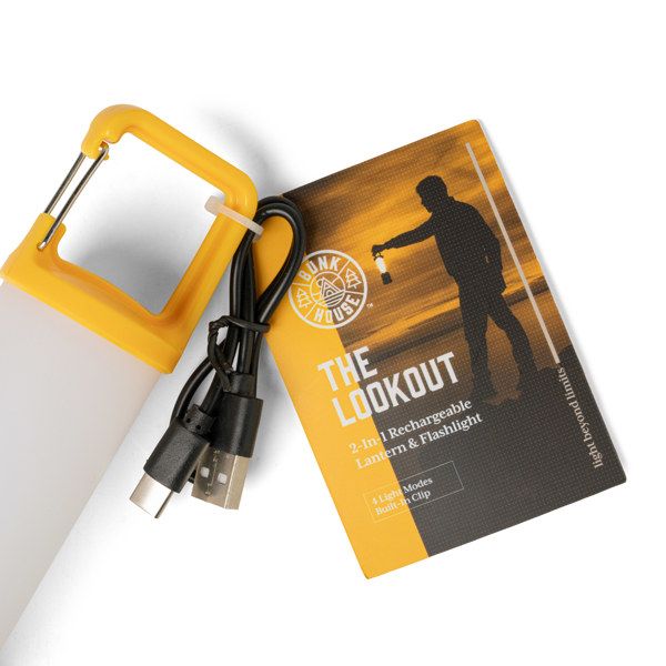 Bunk House The Lookout 2-In-1  Rechargeable Lantern