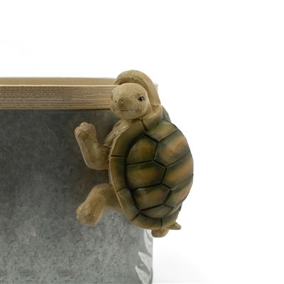 Little Resin Turtle Pot Hanger