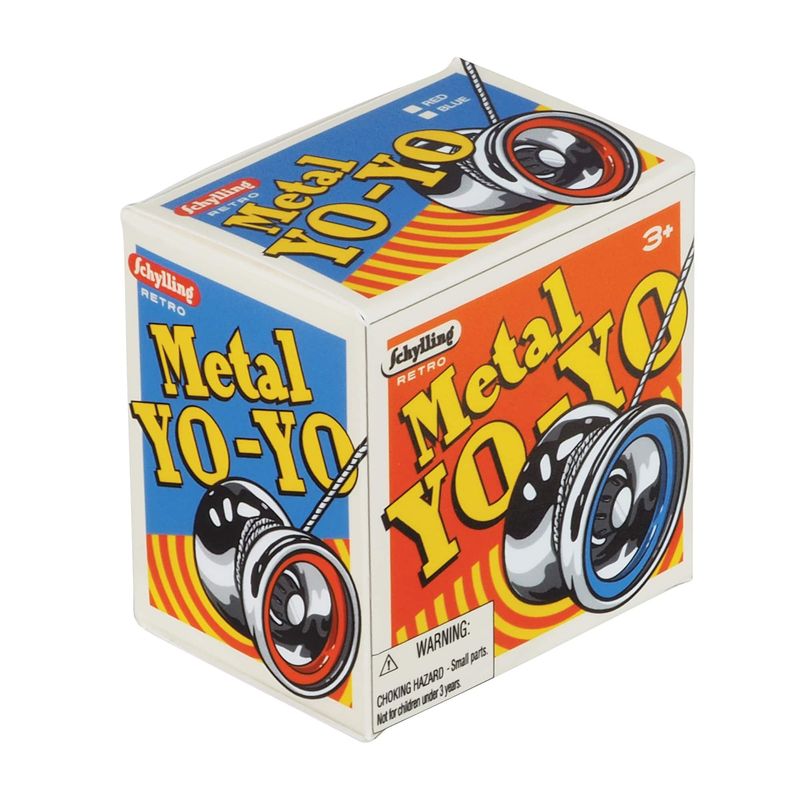 Retro Silver Metal Yo Yo