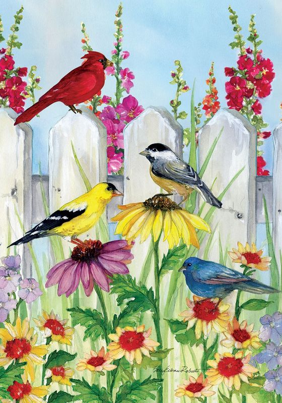 Songbird Finch Flag