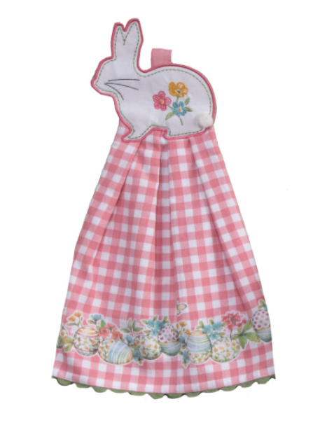 Garden Bunnies HangUps Towel