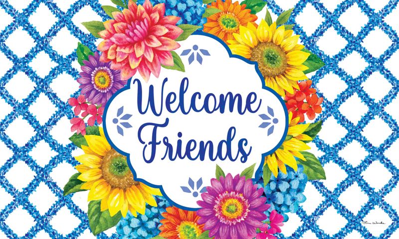 Floral Vines Mat
