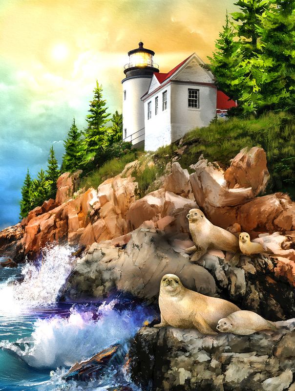 Bass Harbor Light Station 500