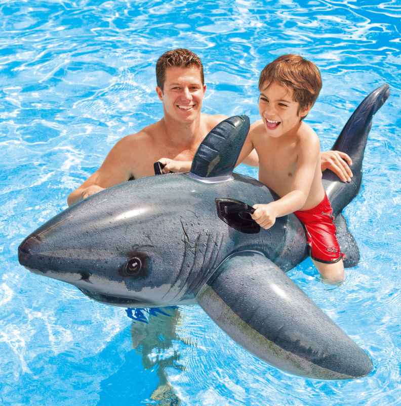 Great White Shark Ride On Float