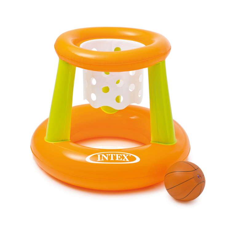 Floating Basketball Hoop Water Game
