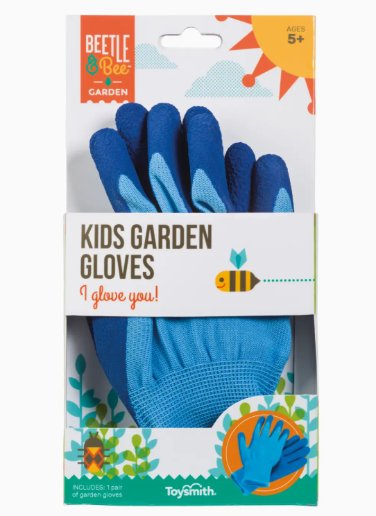 Bee & Beetle Kids Garden Gloves