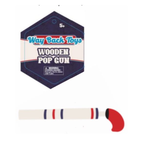 Wooden Pop Gun