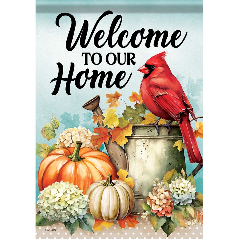 Harvest Cardinal Dura Soft Garden Flag