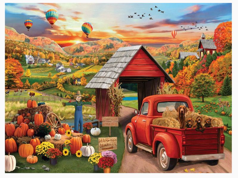Harvest Market Puzzle 500
