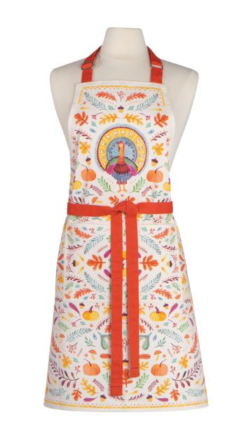 Autumn Plenty Thanksgiving  Chef Apron