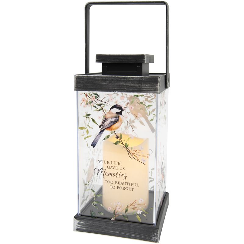 13" Rectangular Lantern w/ LED