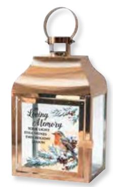 12" Copper Lantern