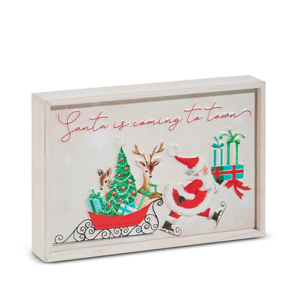 9.75" The Magic of Christmas Framed Wall Art