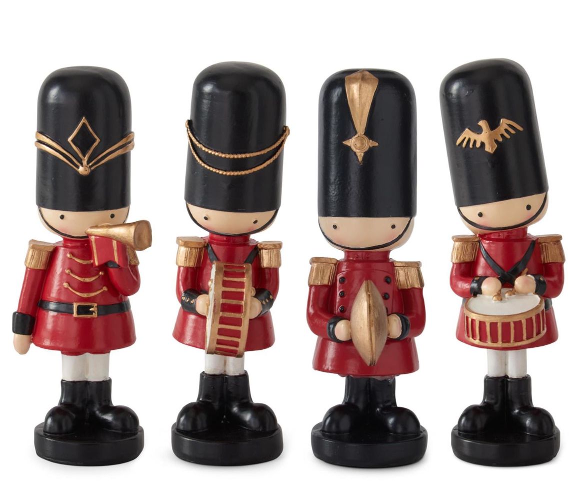 Black Nutcracker w/ Musical Instruments