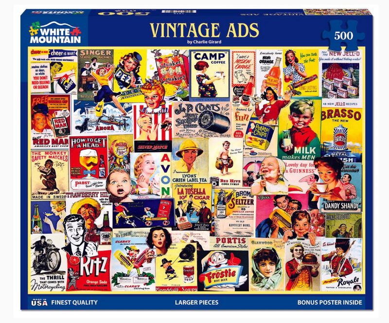 Vintage Ads Puzzle 500