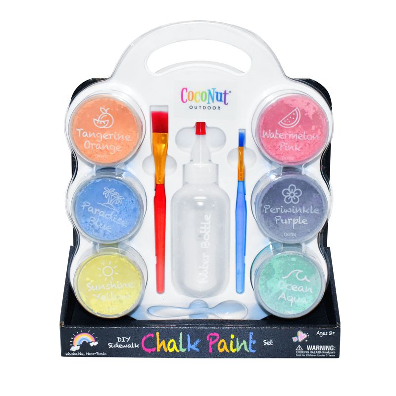 DIY Sidewalk Chalk Paint Set