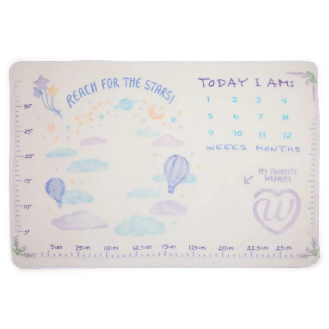 Warmies Milestone Blanket