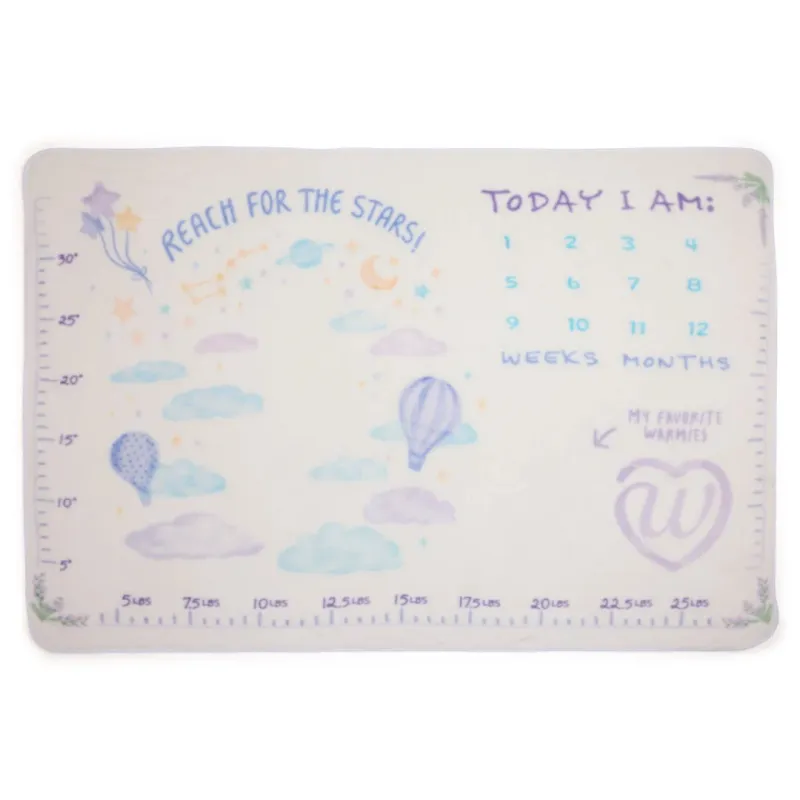 Warmies Milestone Blanket