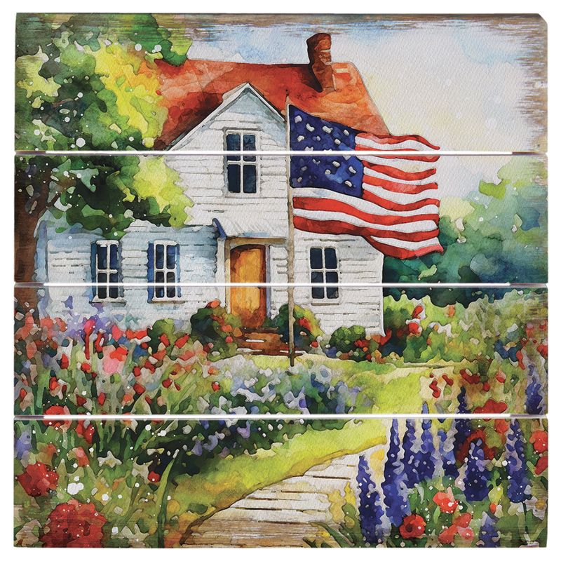 Americana Farmhouse 6" Sign