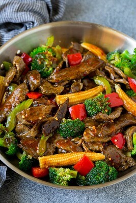 Beef with Chinese Vegetables