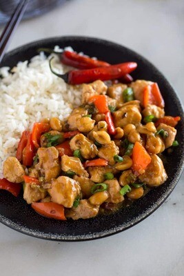 Kong Pao Chicken with Peanuts