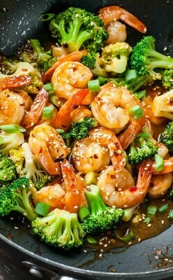 Shrimp with Chinese Vegetable