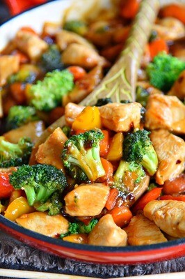 Chicken with Chinese Vegetable