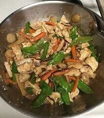 Moo Goo Gai Pan and Sweet and Sour Pork or Chicken