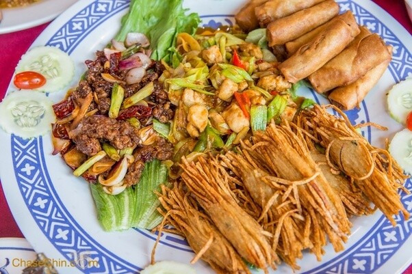 Happy Four Season and Sweet and Sour Pork or Chicken