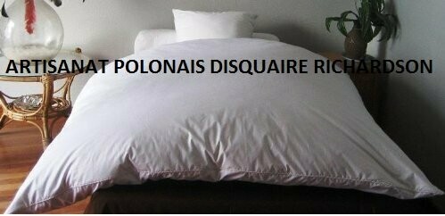 EDREDON en Plumes et Duvet oie 140X200 PIERZYNA 3500 gr.