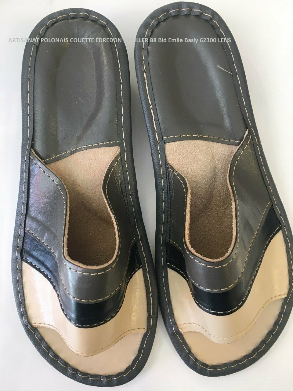 Pantoufles femme nus pieds