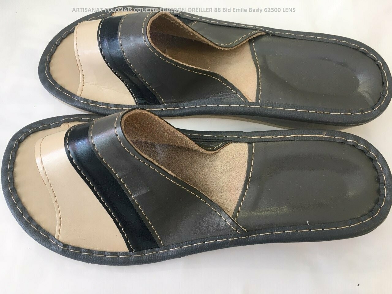 Pantoufles femme nus pieds