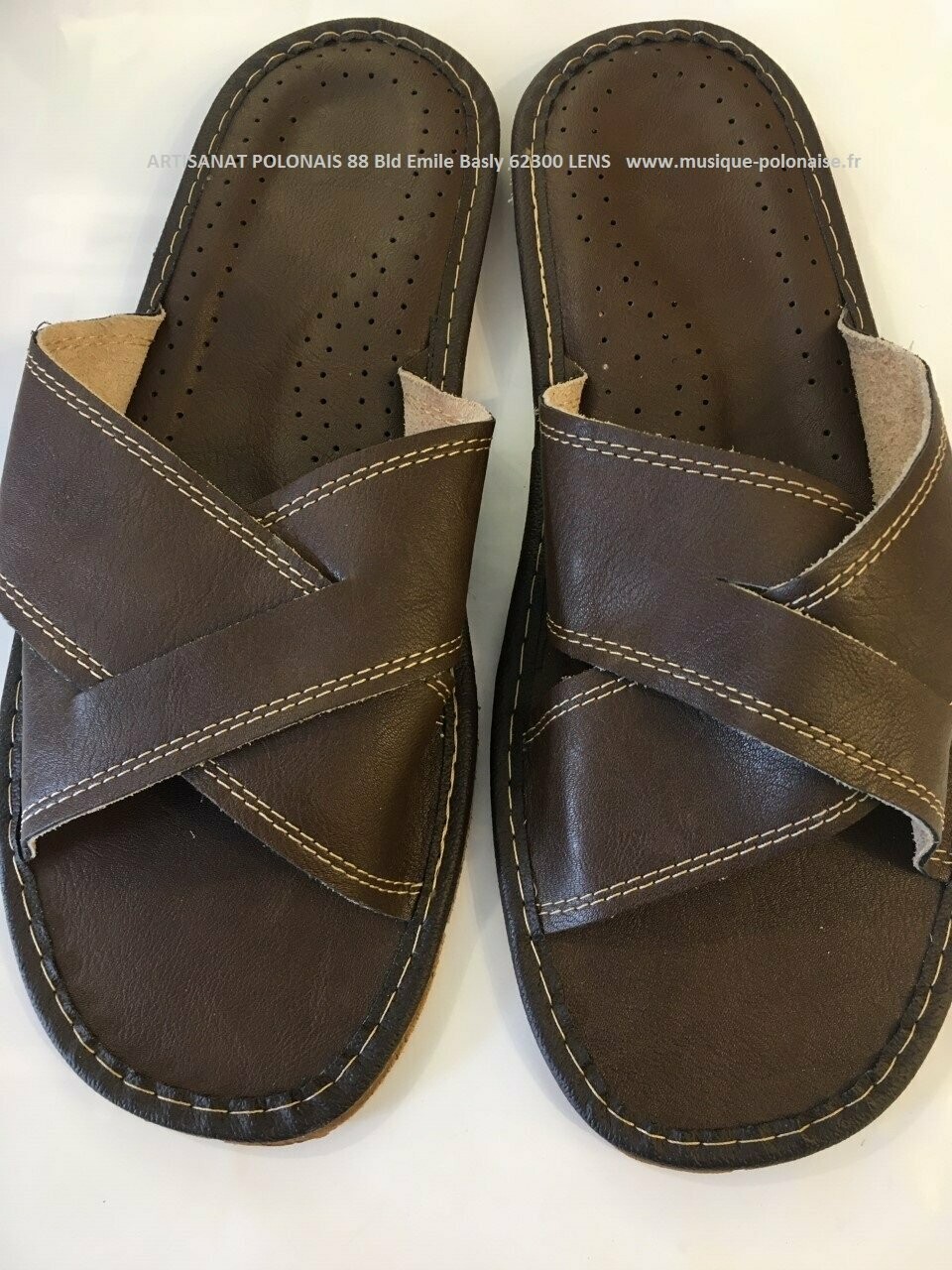 PANTOUFLES HOMME nus pieds