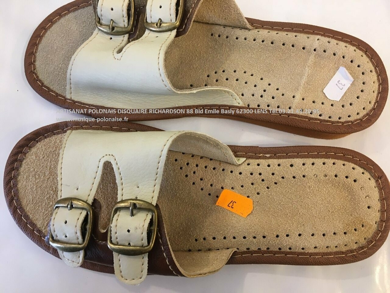 Pantoufles femme nus pieds