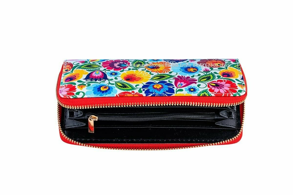 porte monnaie ou porte feuille FOLK polonais