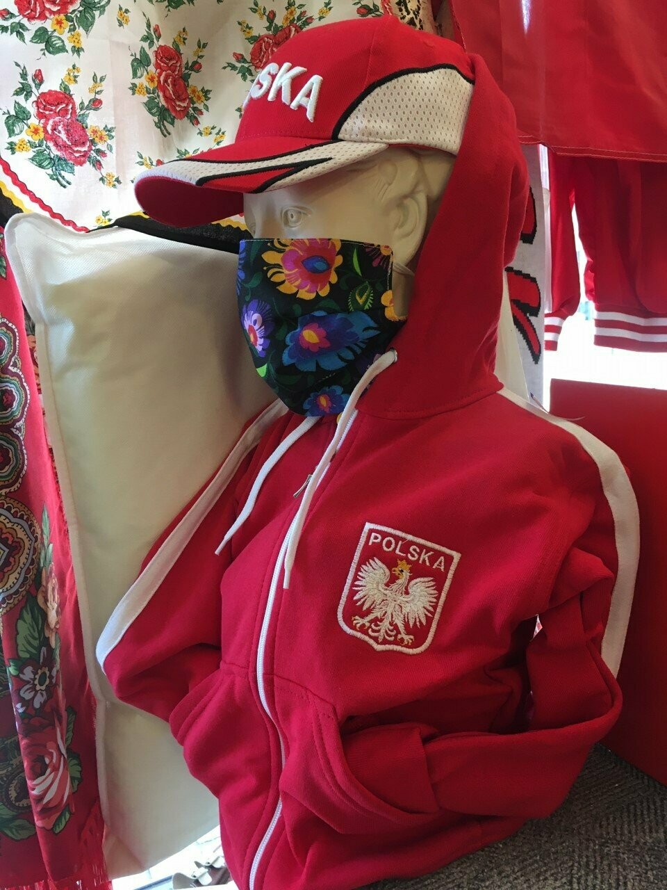 VESTE POLSKA à CAPUCHE ENFANT