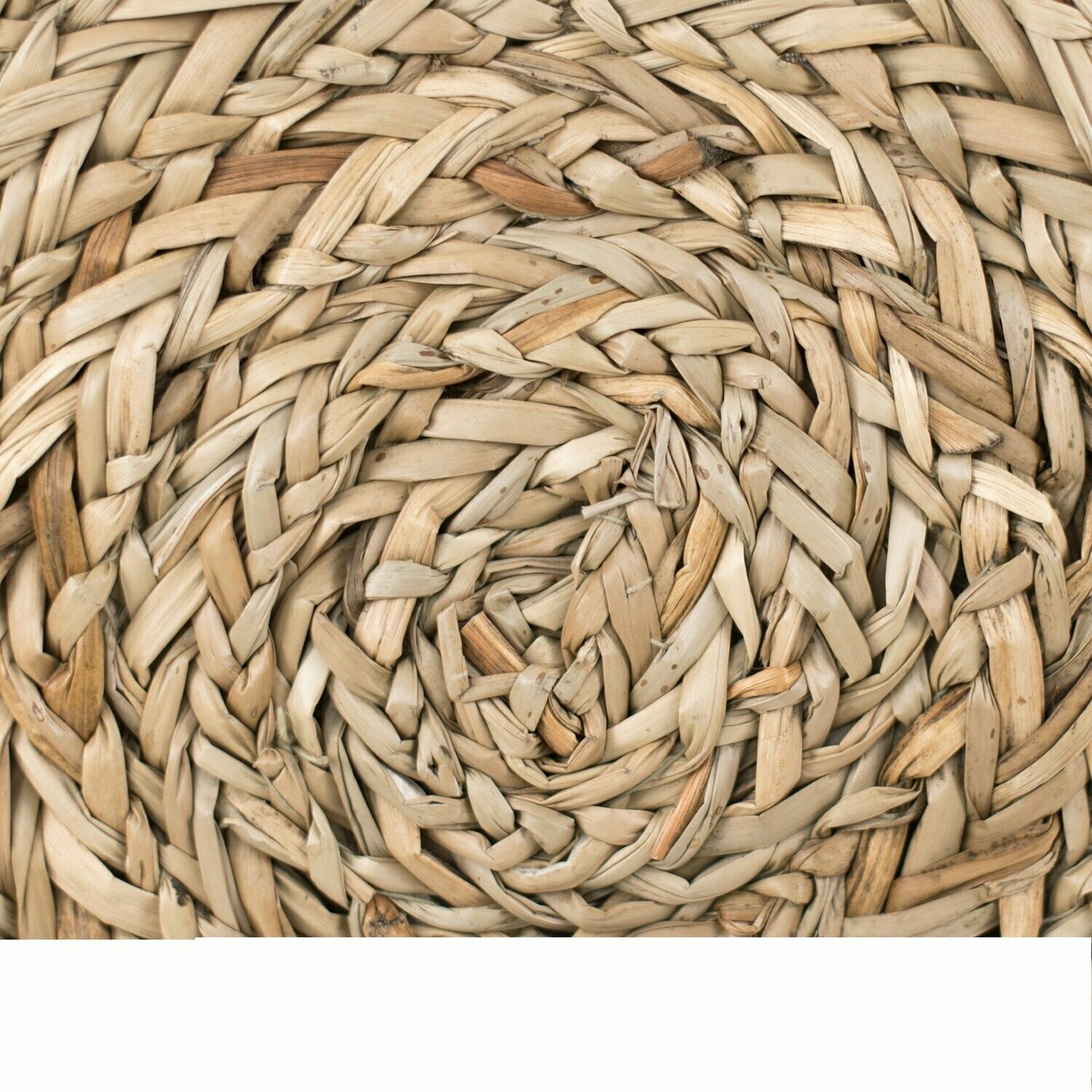 SAC PAILLE Bandoulière lin