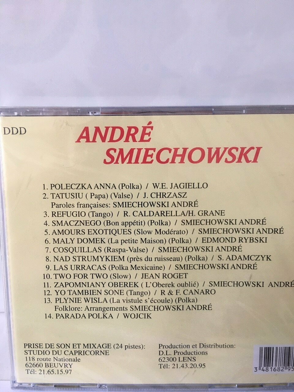 CD SMIECHOWSKI ANDRE Invitation au Bal