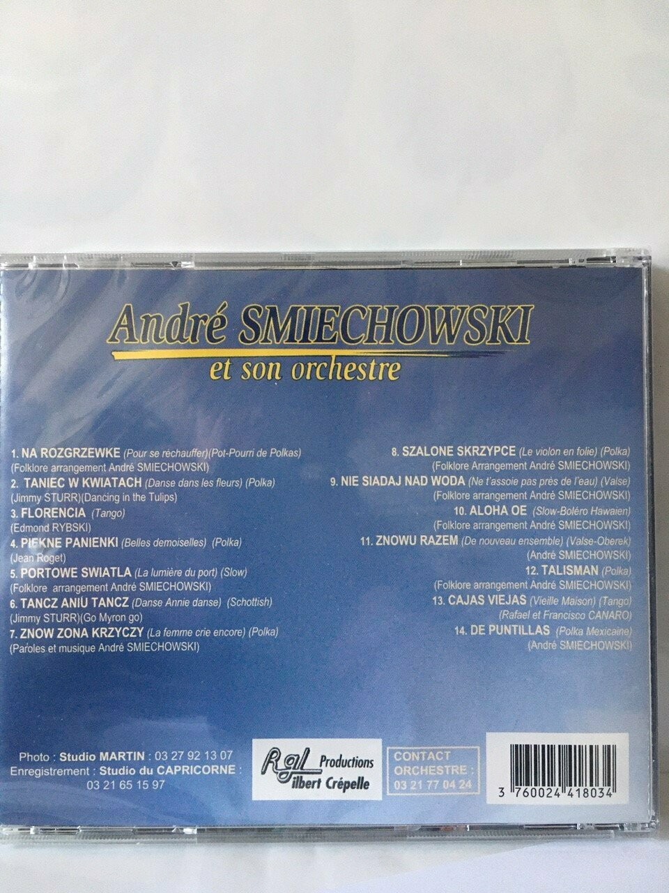 CD SMIECHOWSKI ANDRE De Nouveau Ensemble