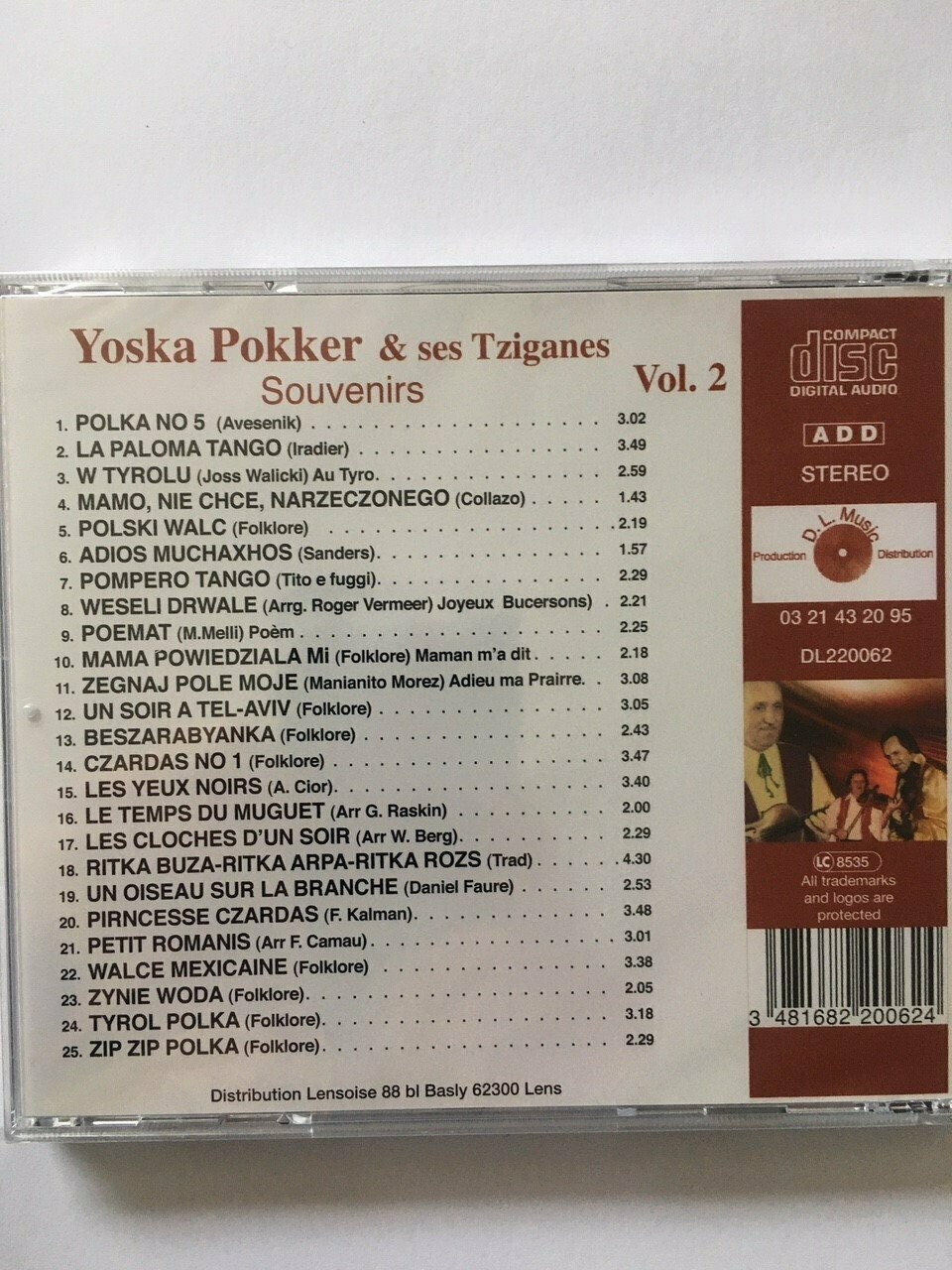 CD POKKER Yoska Souvenirs VOL 2