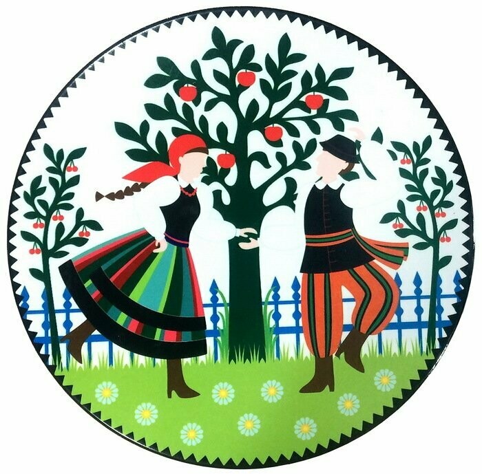 DESSOUS DE PLAT folk polonais