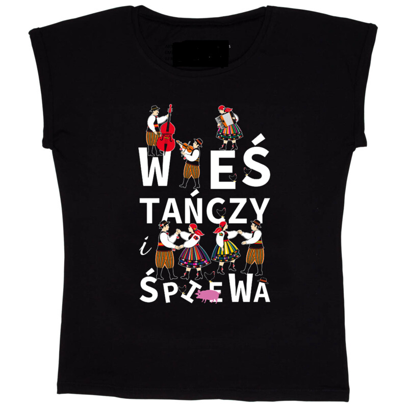 T SHIRT FEMME folk Polonais