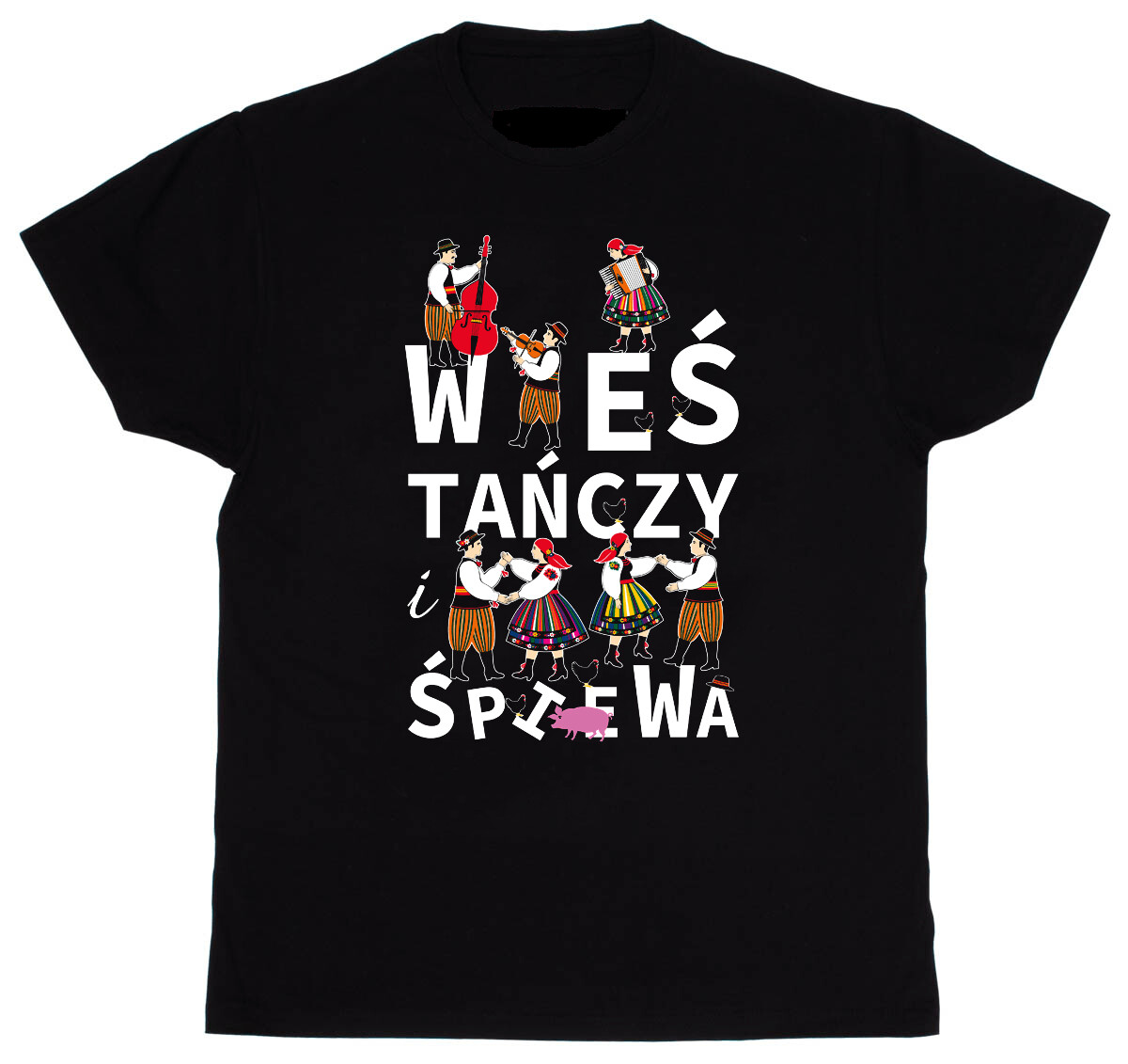T SHIRT folk polonais