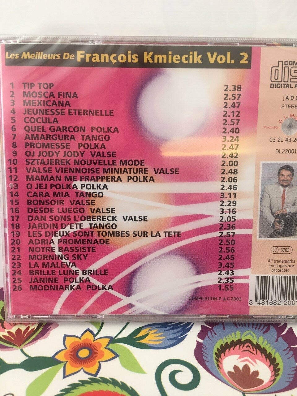 CD FRANÇOIS KMIECIK les meilleurs VOL 2