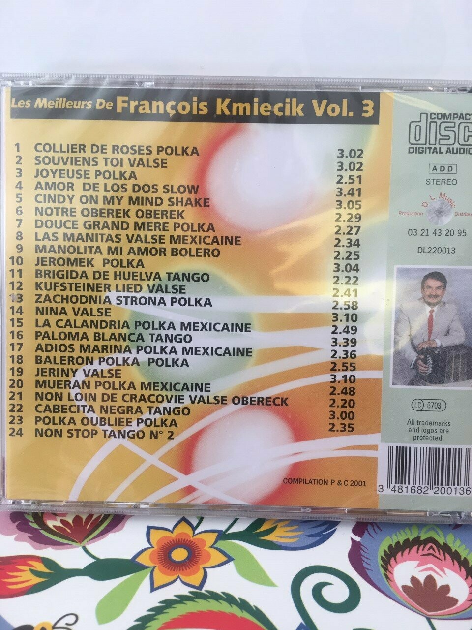 CD FRANÇOIS KMIECIK les meilleurs VOL 3