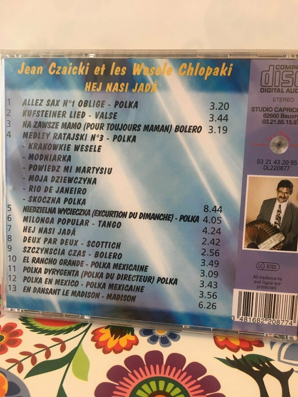 CD LES JOYEUX GARÇONS HEJ NASI JADA